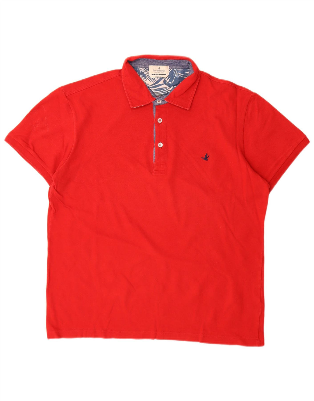 Brooksfield Polo Homme Grand Rouge