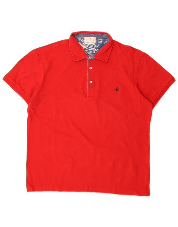 Brooksfield Polo Homme Grand Rouge