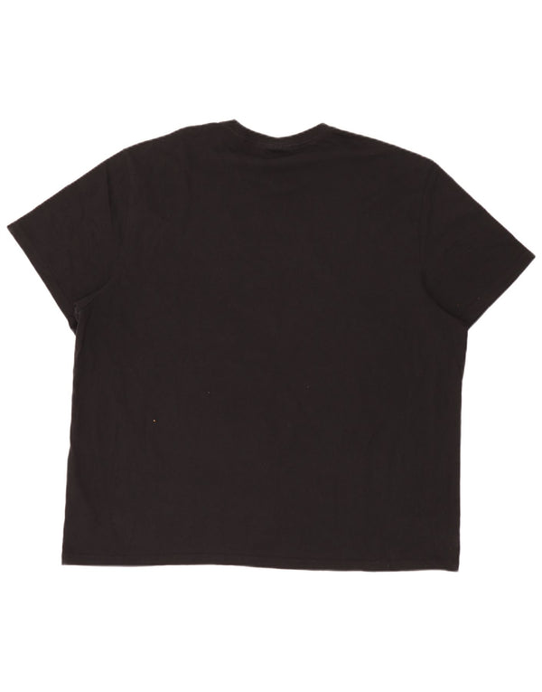Calvin Klein Jeans T-shirt graphique pour homme en coton noir 2XL