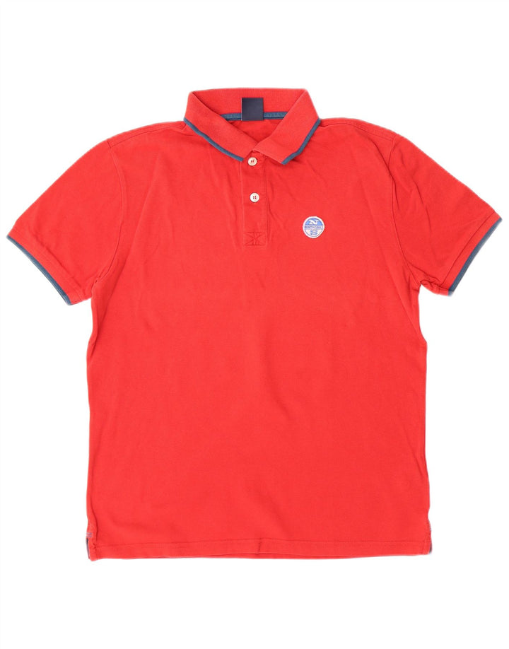NORTH SAILS Polo Homme XS Rouge Coton