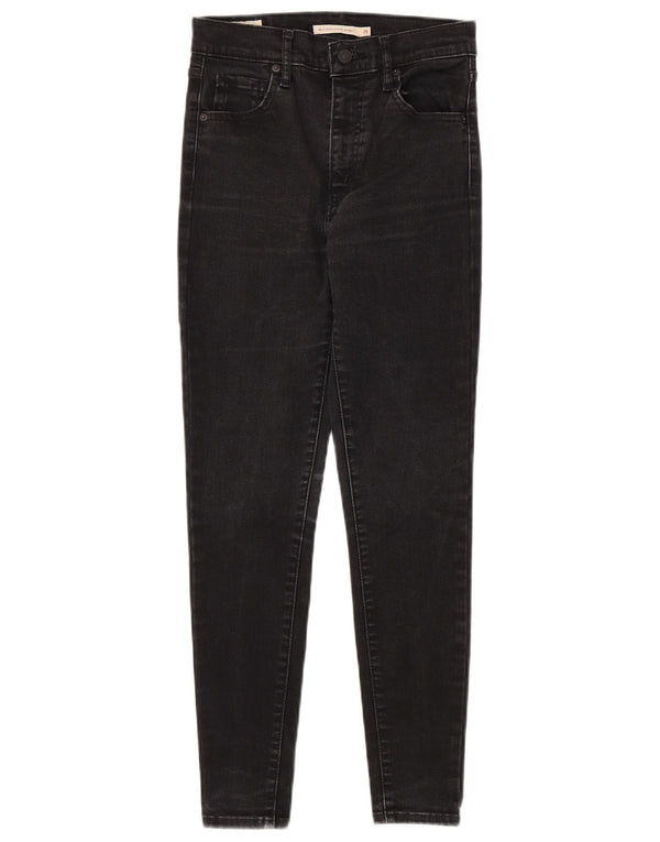 Levi's Jean Super Skinny Taille Haute Femme W26 L28 Gris Coton