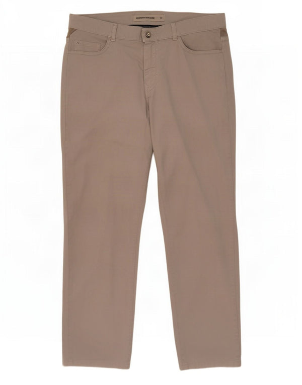 Harmont & Blaine Pantalon décontracté slim pour homme IT 52 XL W38 L31 Gris Coton