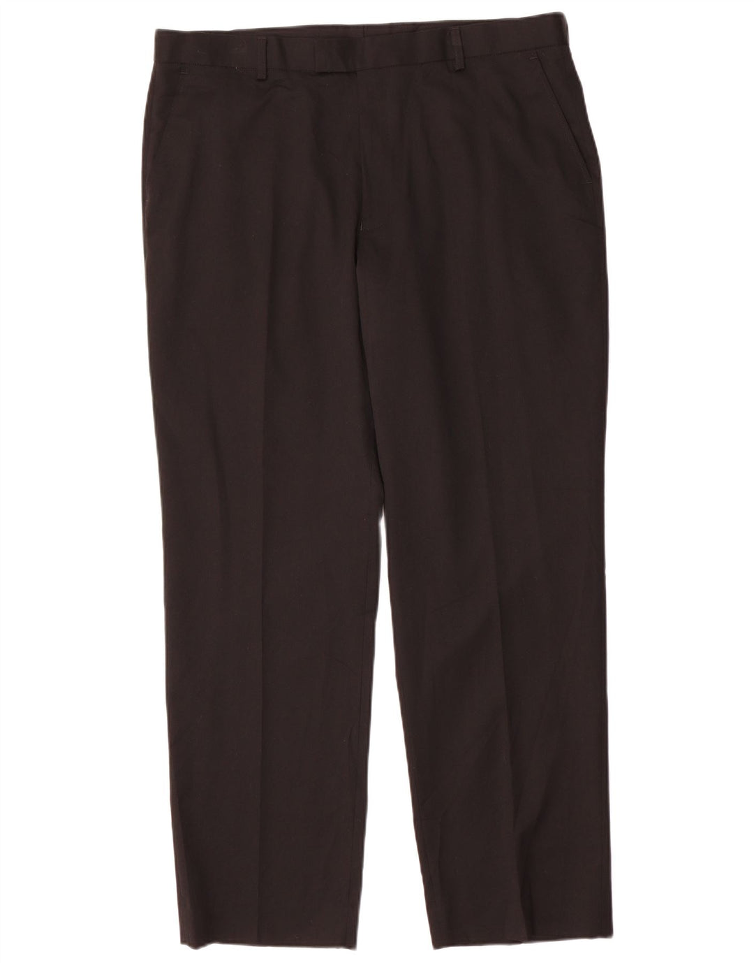 Marks & Spencer Pantalon Chino Coupe Regular Homme W38 L31 Noir Polyester