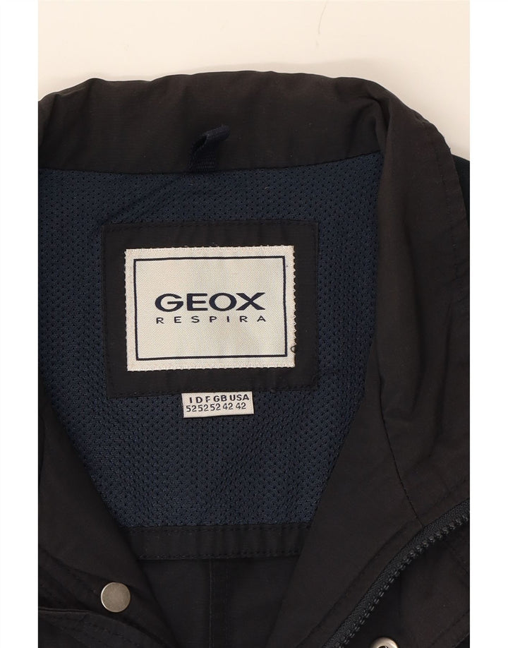 GEOX Veste utilitaire pour homme UK 42 XL Bleu marine Coton
