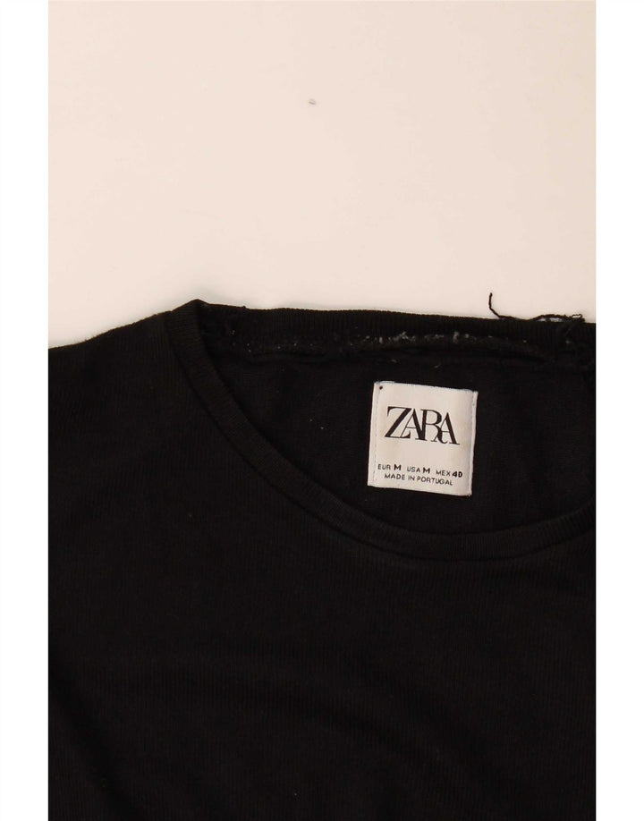 Zara T-Shirt Homme Noir Moyen