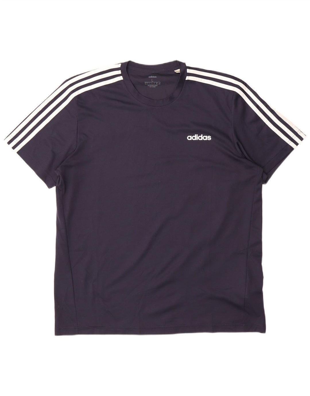 Adidas Hommes Aeroready T-Shirt Haut Grand Bleu Marine Polyester