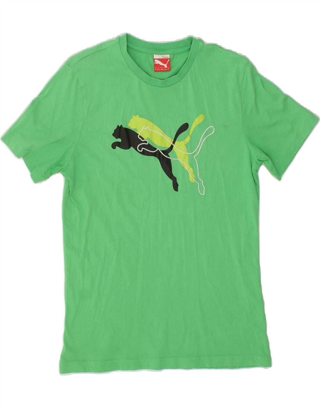 ADIDAS Mens Graphic T-Shirt Top Small Green Cotton Vintage Adidas and Second-Hand Adidas from Messina Hembry 