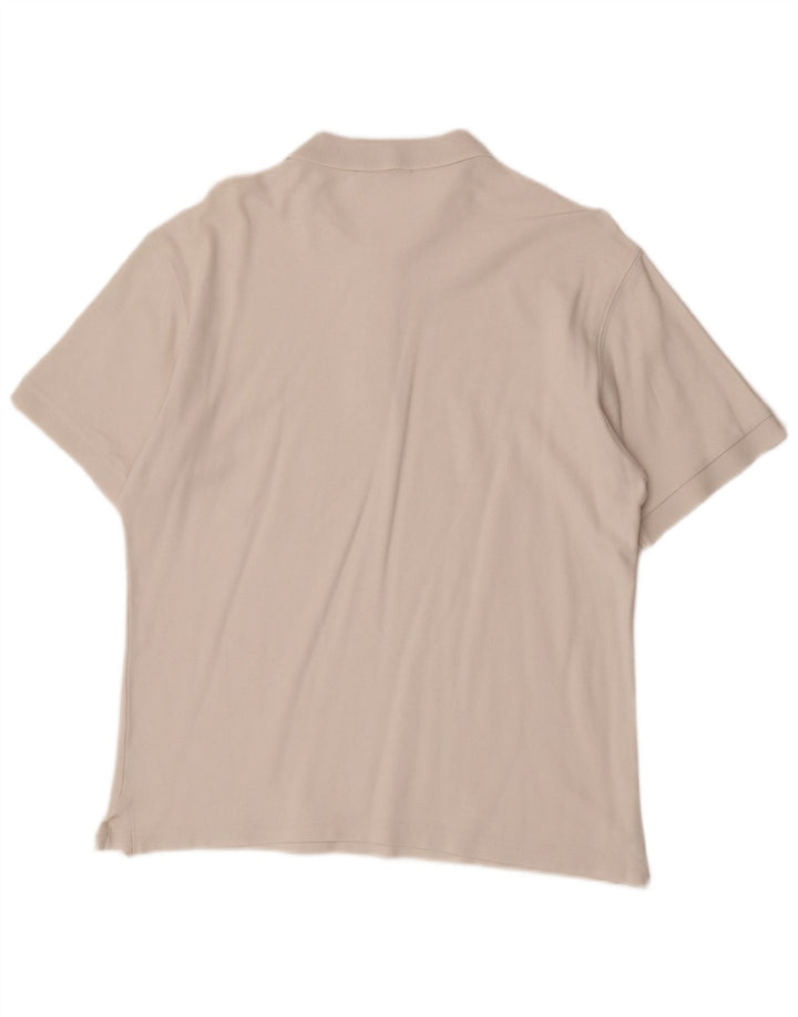 Fila Polo Homme Blanc Moyen