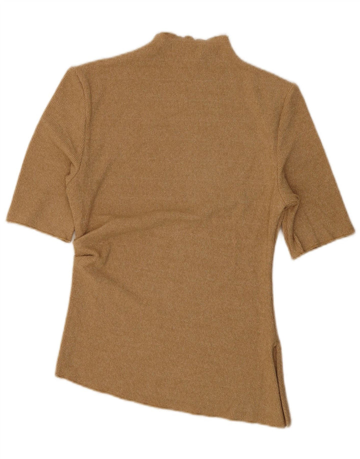 Marks & Spencer Chemisier pour femme UK 12 Acrylique marron moyen