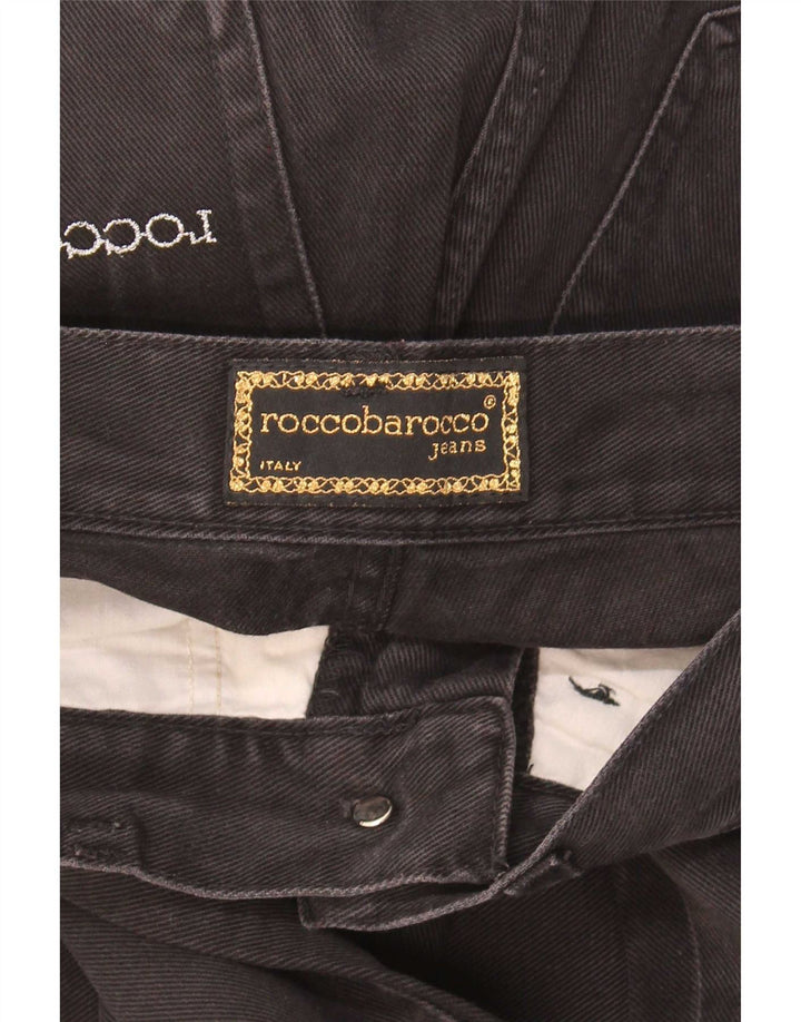 Roccobarocco Jean Fuselé Femme W27 L31 Coton Noir