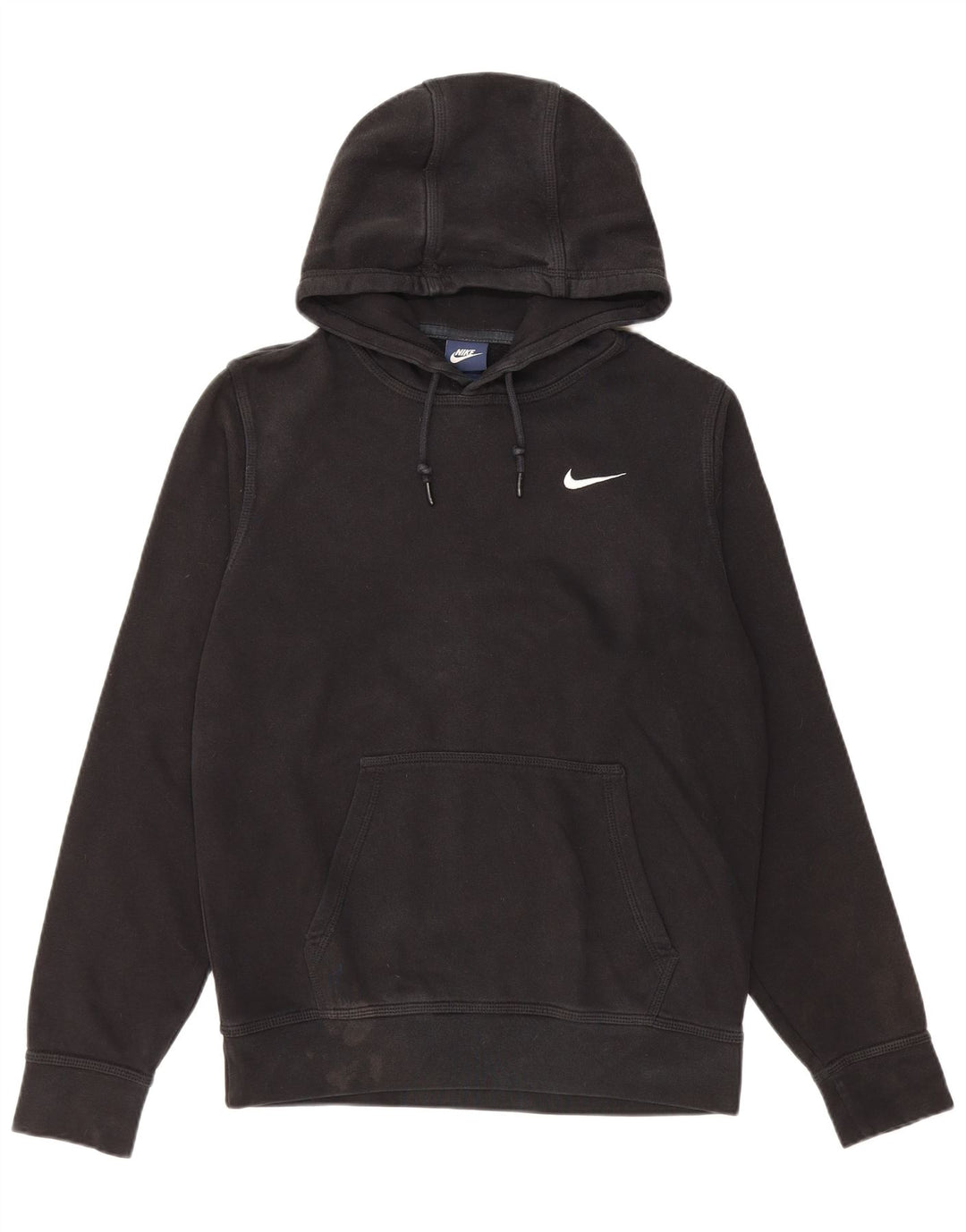 Nike Pull à capuche pour homme Petit coton noir