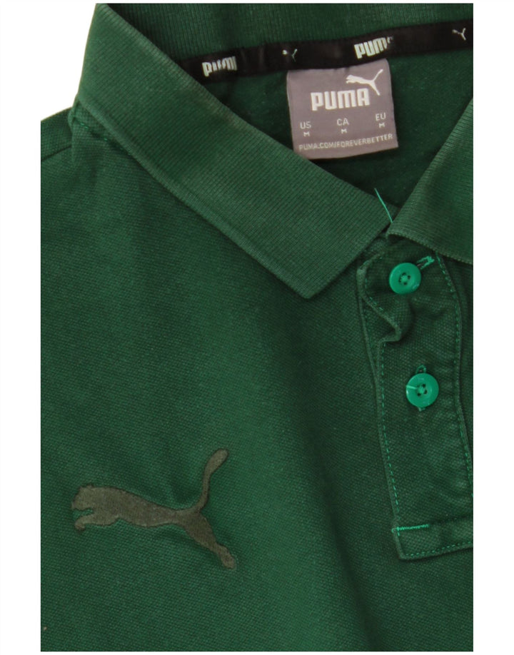 Puma Polo Homme Vert Moyen