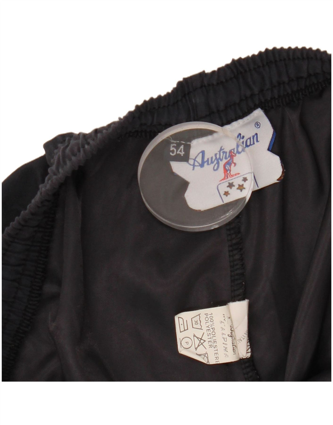 AUSTRALIAN L'ALPINA Short Chino Homme IT 54 2XL W42 Bleu Marine Polyester