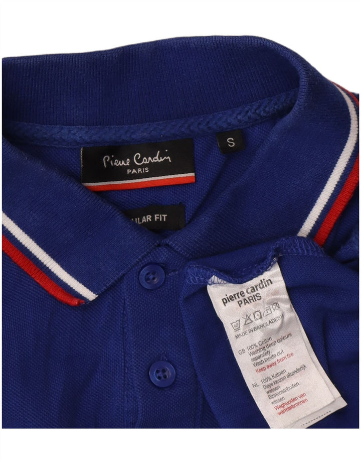 Pierre Cardin Polo Regular Fit Homme Petit Bleu Coton