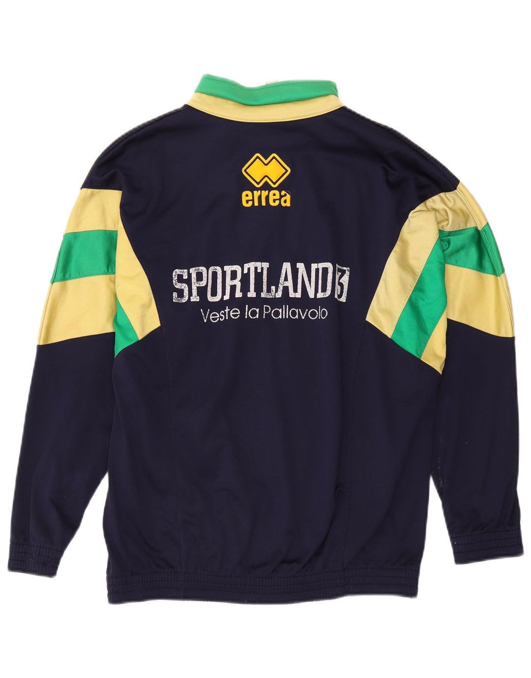 Errea Veste de Survêtement Graphique Homme Large Bleu Marine Colourblock