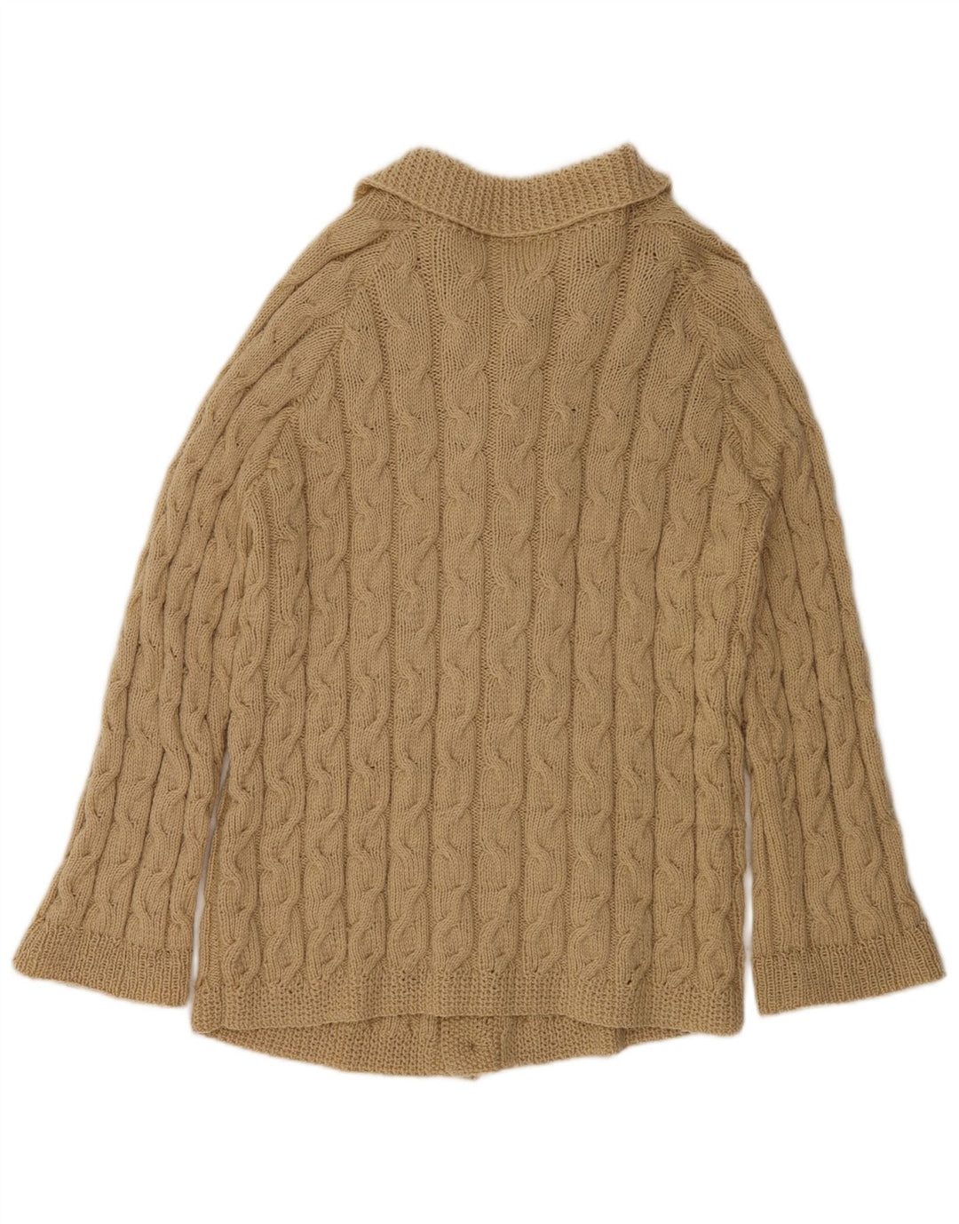 Pull Cardigan Vintage Homme XL Beige