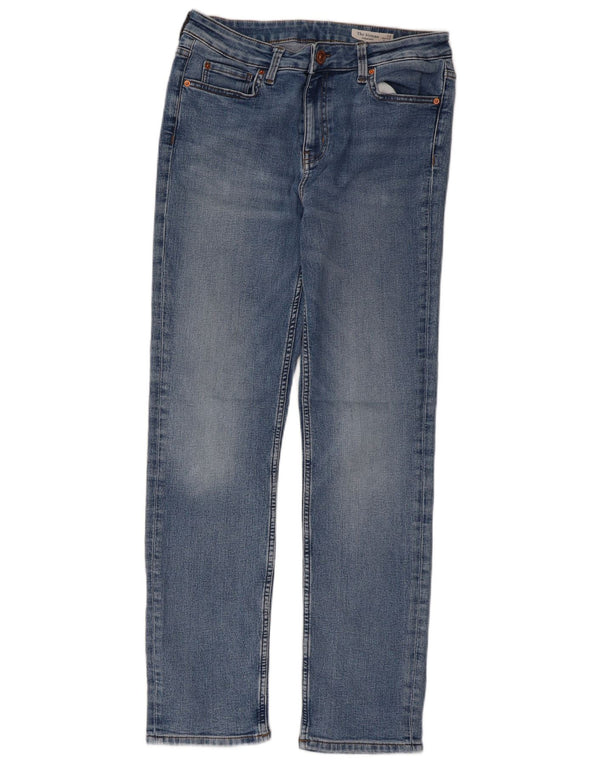 Marks & Spencer Jean droit The Sienna pour femme UK 12 Medium W30 L28 Bleu