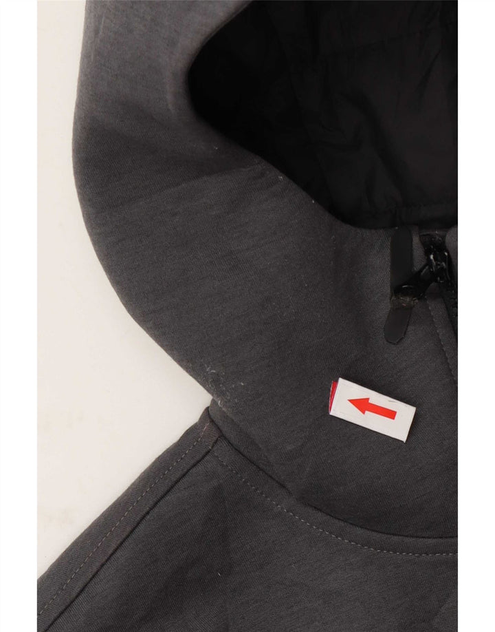 The North Face Veste matelassée à capuche pour hommes UK 34 XS Gris Polyester
