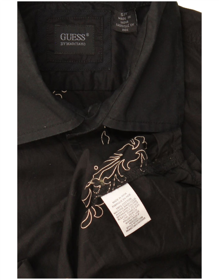 GUESS BY MARCIANO Chemise Homme Petit Noir Paisley Coton