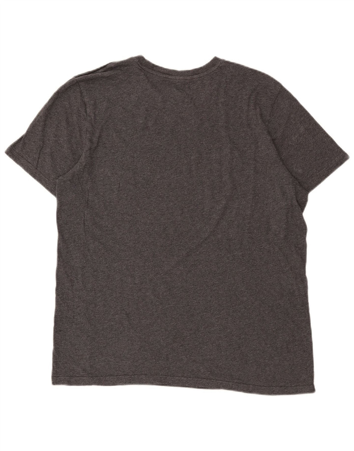 Adidas T-Shirt Homme Haut Large Gris Coton