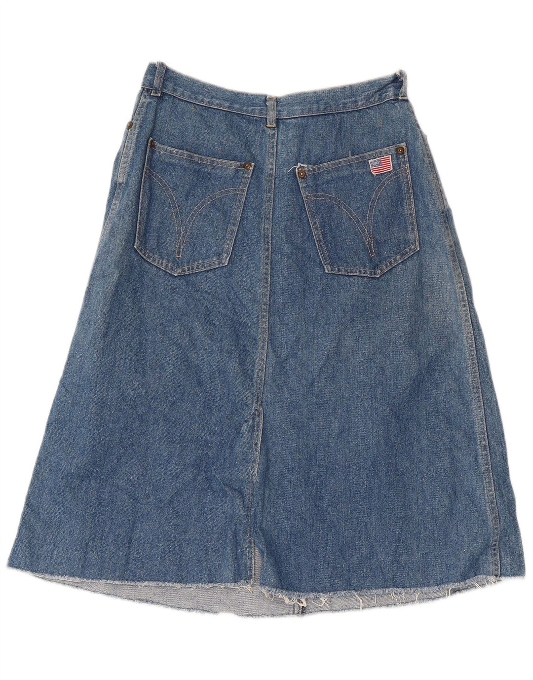DUKE Short en Jean Femme W28 Bleu Moyen