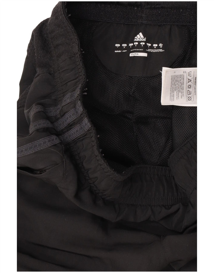 Adidas Pantalon de survêtement Climacool pour homme Petit Noir Polyester Colorblock