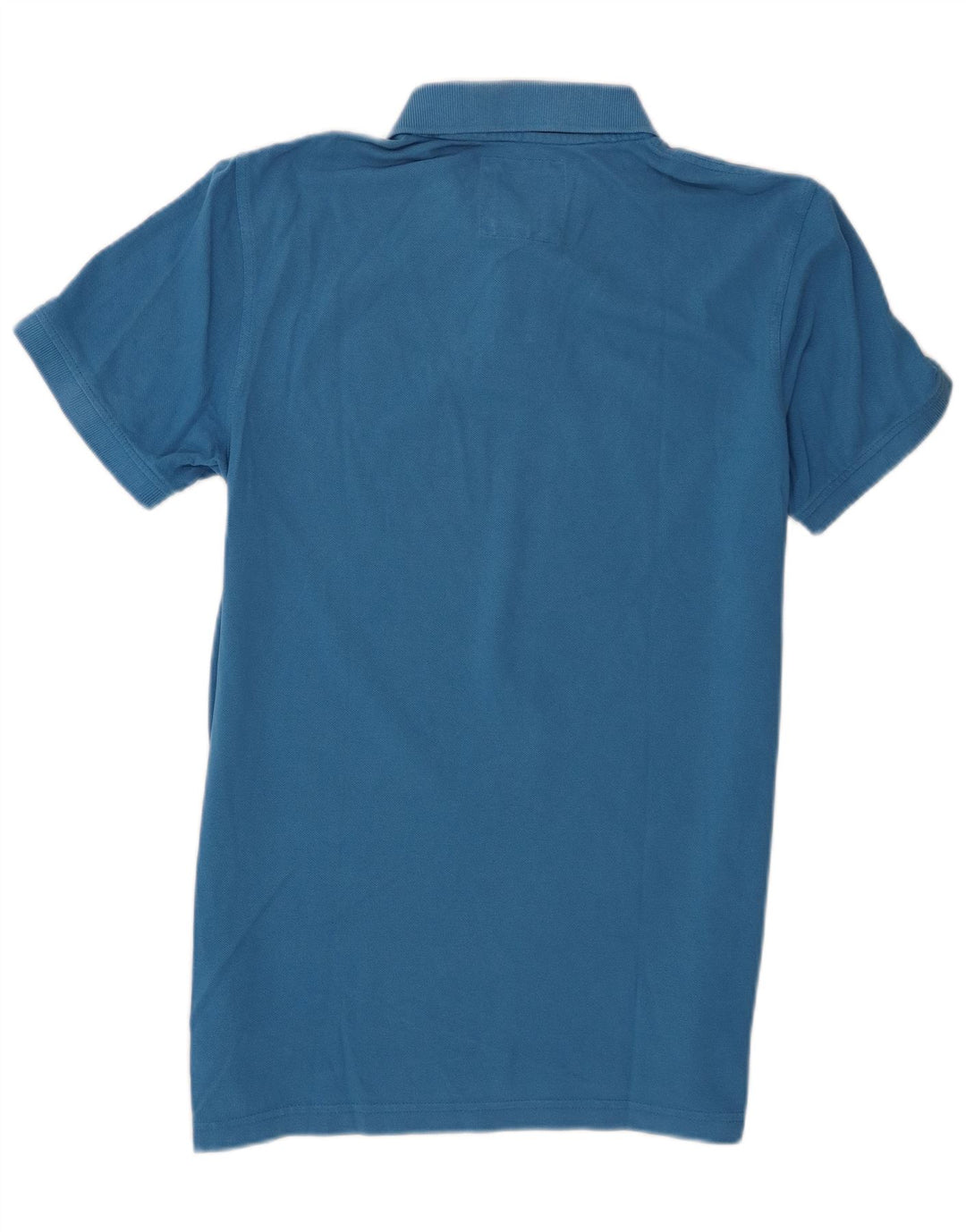 Crew Clothing Polo Homme Bleu Moyen Coton