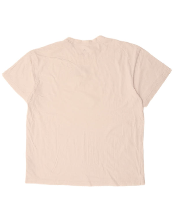 Adidas T-Shirt Homme Haut Grand Coton Blanc
