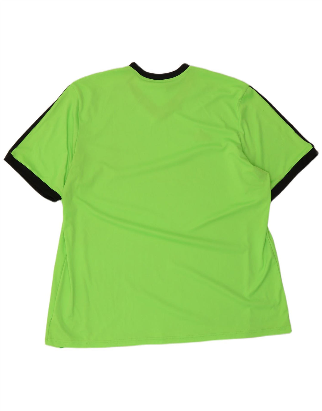ADIDAS Mens Climalite T-Shirt Top 2XL Green Polyester