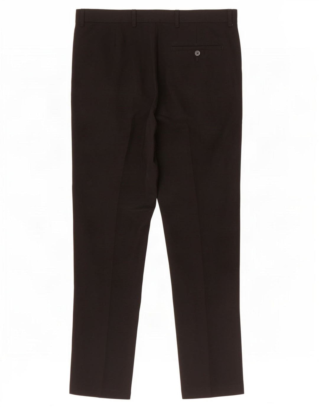 Marks & Spencer Pantalon de costume slim pour homme W32 L31 Noir Polyester