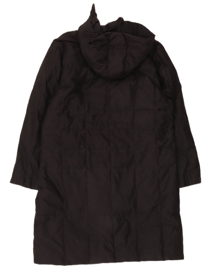 Sergio Tacchini Manteau rembourré à capuche pour femme UK 16 Large Noir