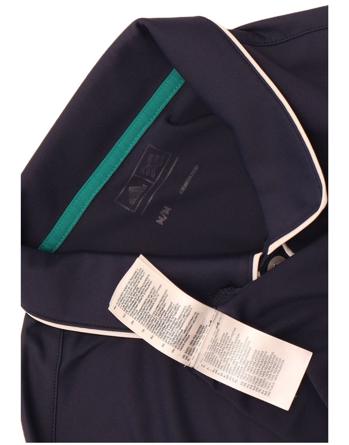 Adidas Polo Homme Bleu Marine Moyen Polyester
