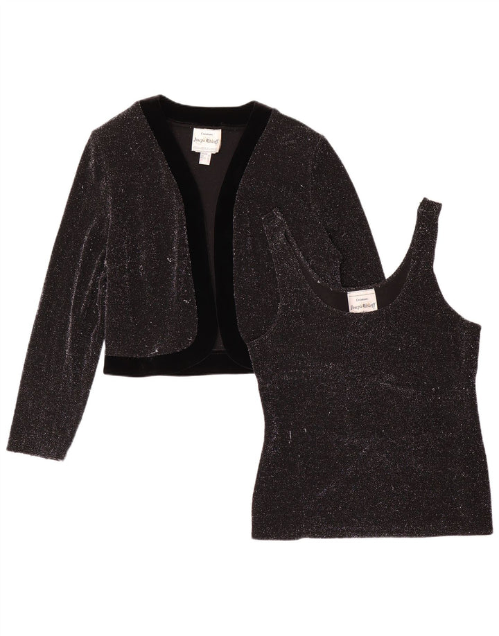 Joseph Ribkoff Ensemble 2 pièces pour femme UK 12 Polyester noir moyen