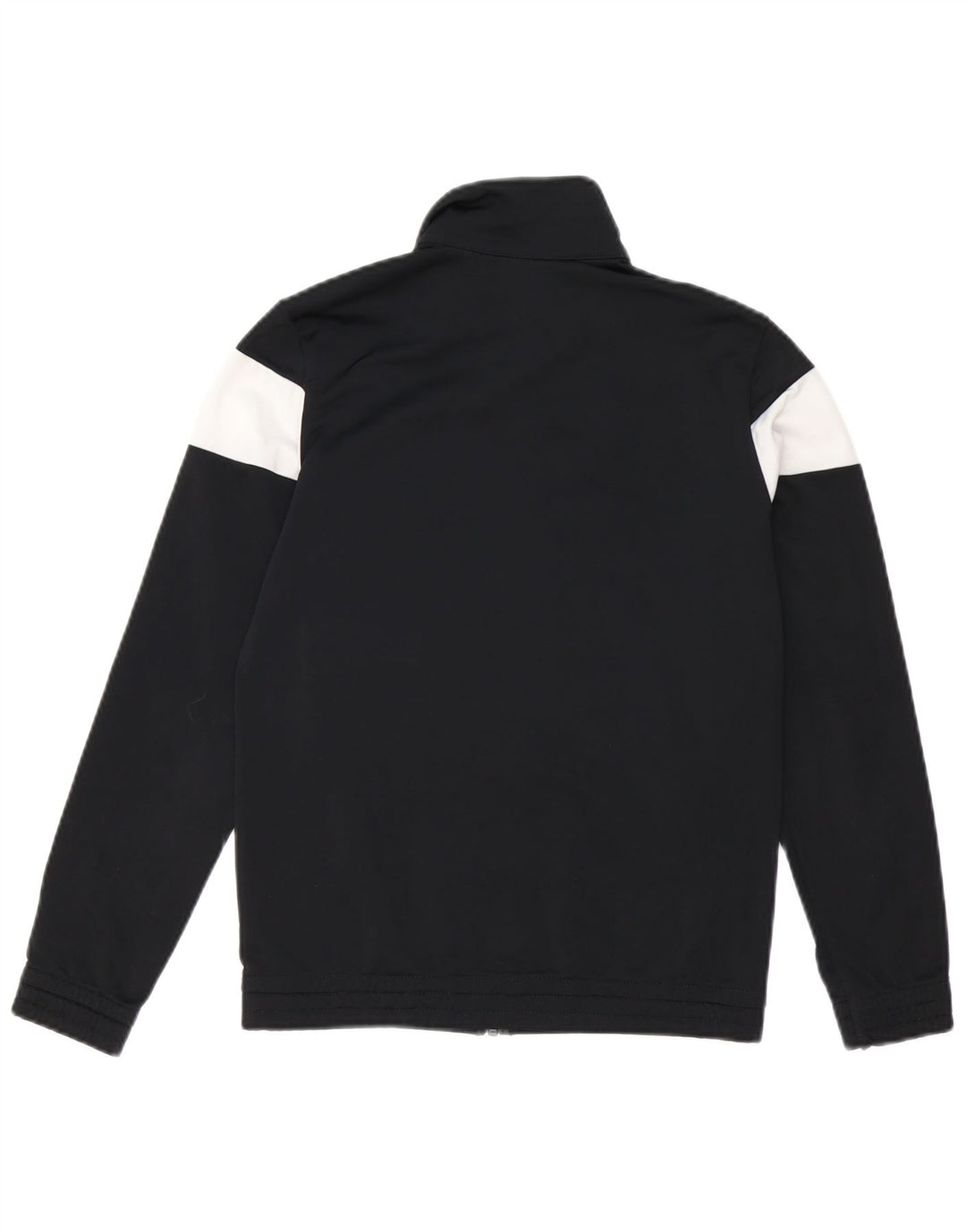Adidas Veste de survêtement pour garçon 11-12 ans Noir Colorblock Polyester