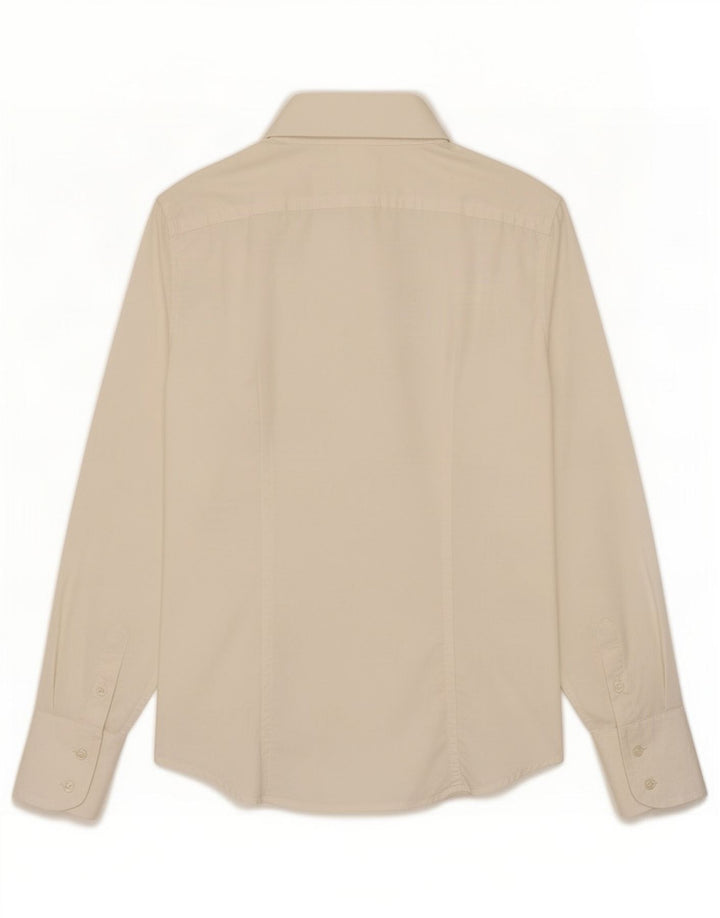 Benetton Chemise Femme UK 12 Medium Blanc