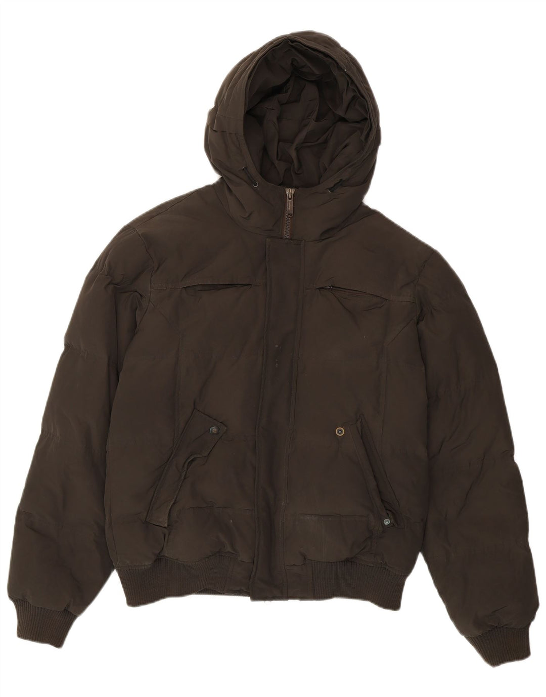 Bomboogie Veste matelassée à capuche pour homme UK 42 XL Gris Polyester