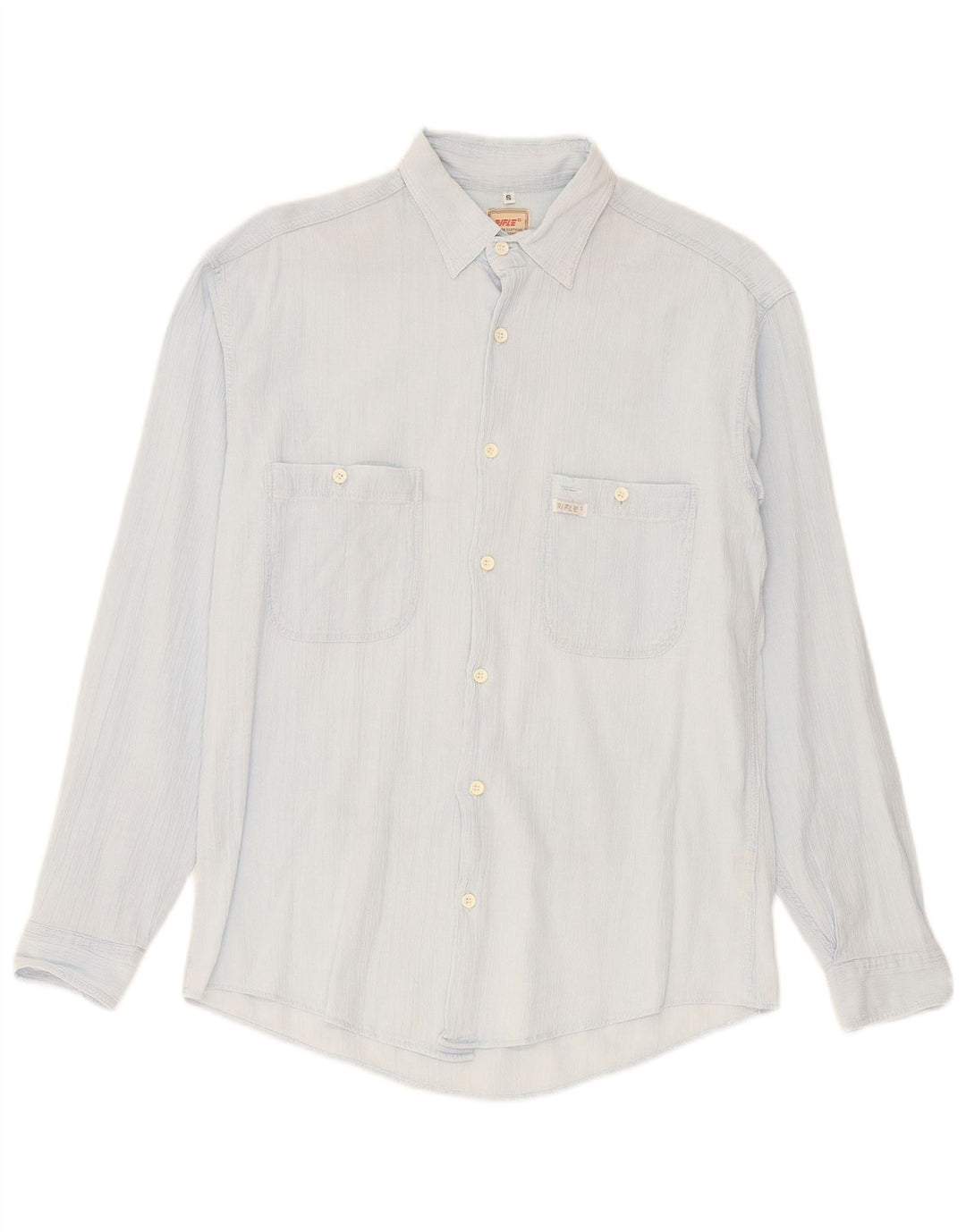 Chemise Homme Rifle Petit Bleu Coton