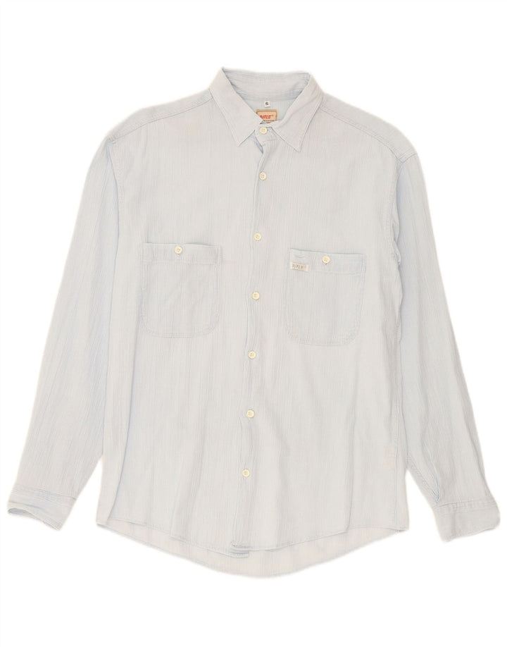 Chemise Homme Rifle Petit Bleu Coton