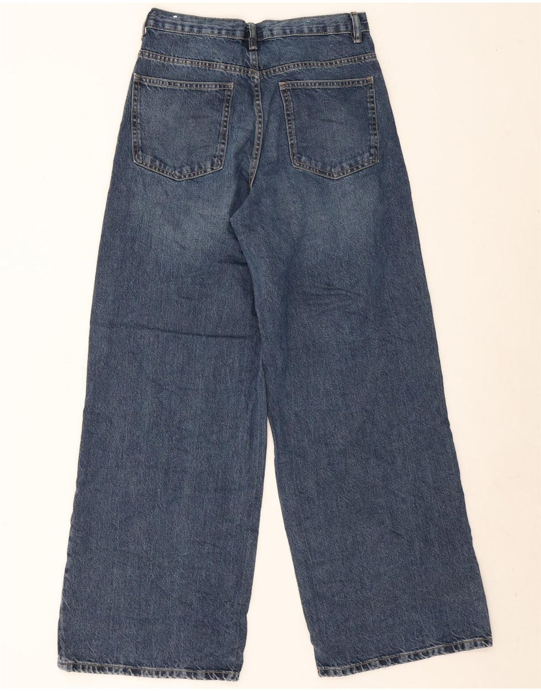 Zara Jean large pour femme EU 38 Small W28 L31 Bleu