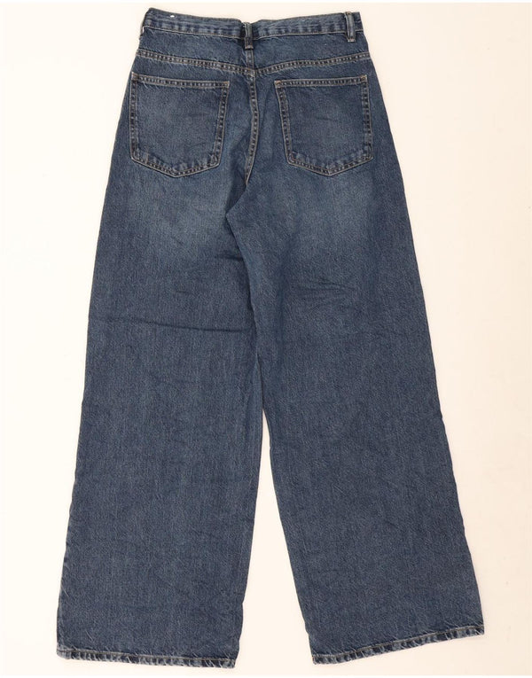 Zara Jean large pour femme EU 38 Small W28 L31 Bleu