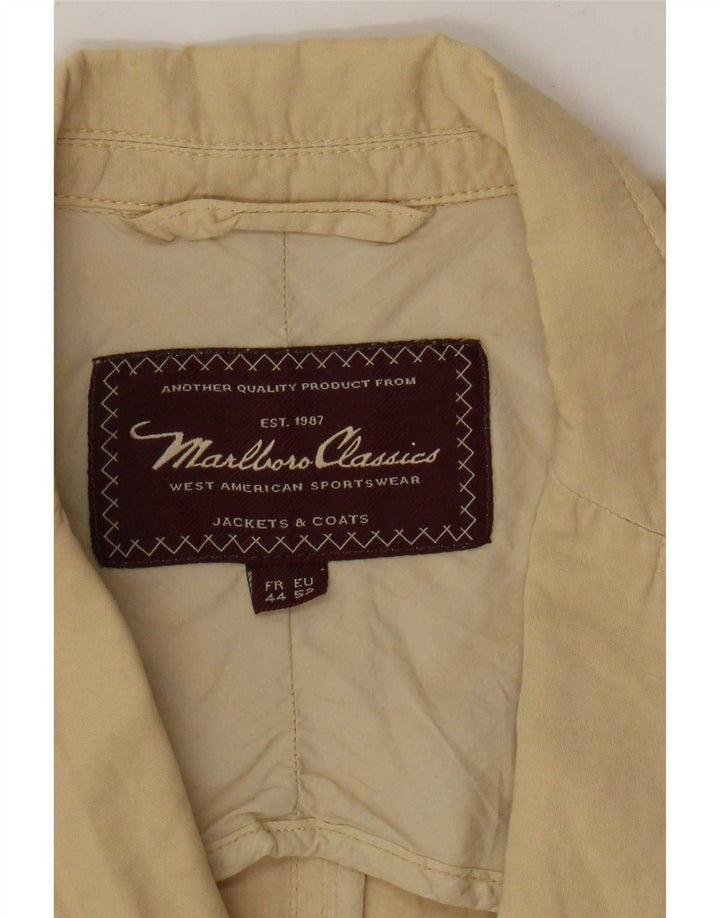 Marlboro Classics Veste Blazer 3 Boutons Homme EU 52 XL Coton Beige