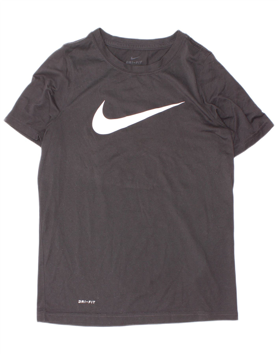 Nike Garçons Dri Fit Graphic T-Shirt Top 10-11 ans Noir Moyen Polyester