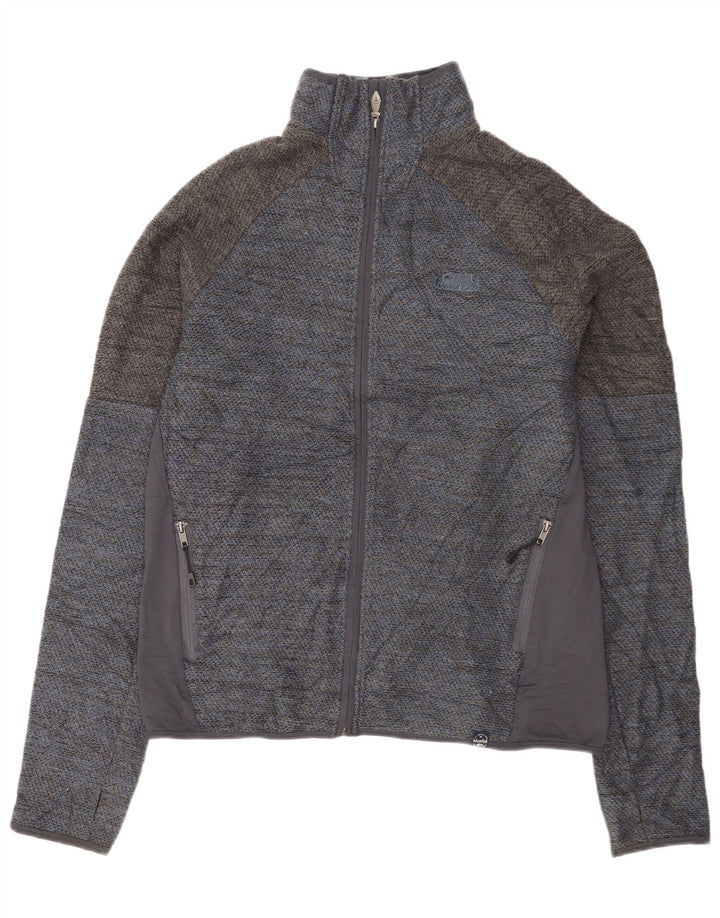 Weird Fish Veste de Survêtement pour Homme Grand Bleu Colorblock Polyester