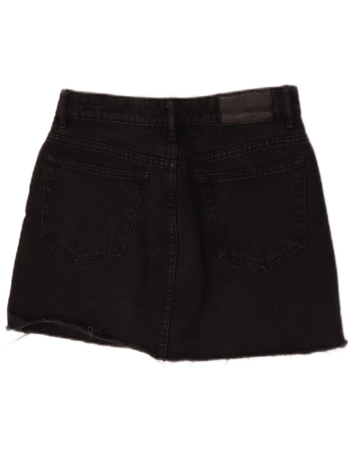Trafaluc Femme Jupe En Jean Petit W26 Noir