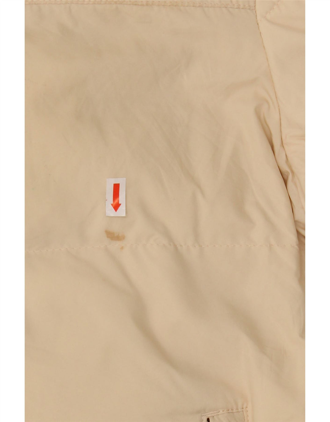 ZARA Veste matelassée homme UK 36 Small Beige Nylon