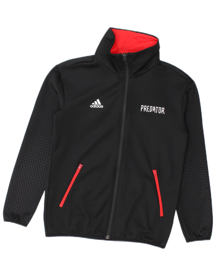 Adidas Predator Graphic Survêtement Top Veste Garçon 11-12 Ans Noir