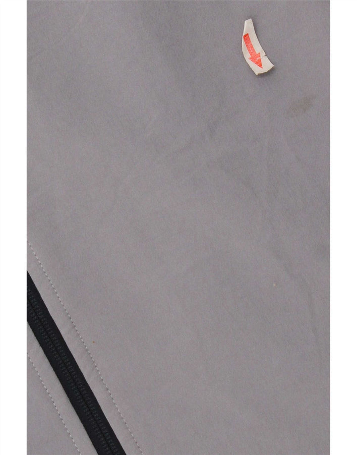 The North Face Veste de survêtement pour homme Large Gris Colorblock Polyester