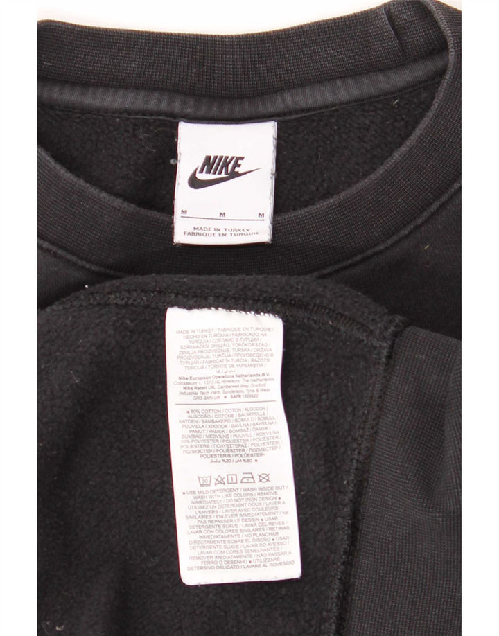 Nike Sweat-shirt graphique en coton noir moyen pour homme
