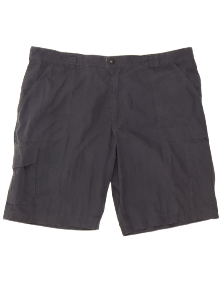 Marks & Spencer Short Cargo Homme W42 2XL Bleu Marine Coton