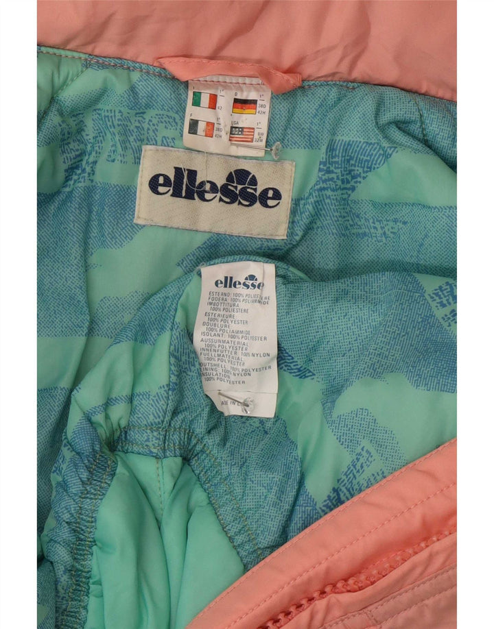 Ellesse Combinaison de ski graphique pour femme IT 42 Medium Multicolore Colourblock